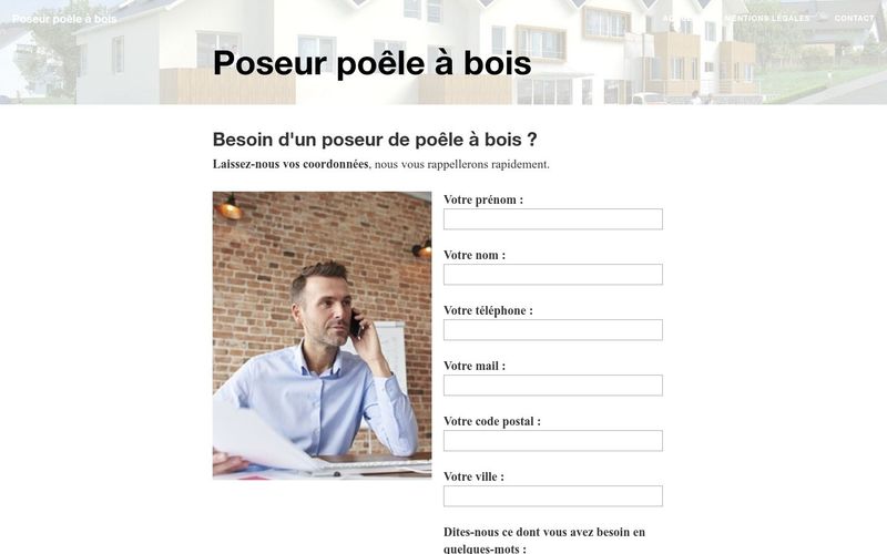 Le savoir-faire d'un poseur de poêle à bois